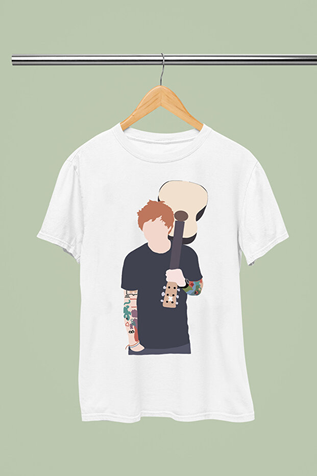 Ed Sheeran Printed Cotton Short Sleeve Regular Fit Youth and Children T-Shirt