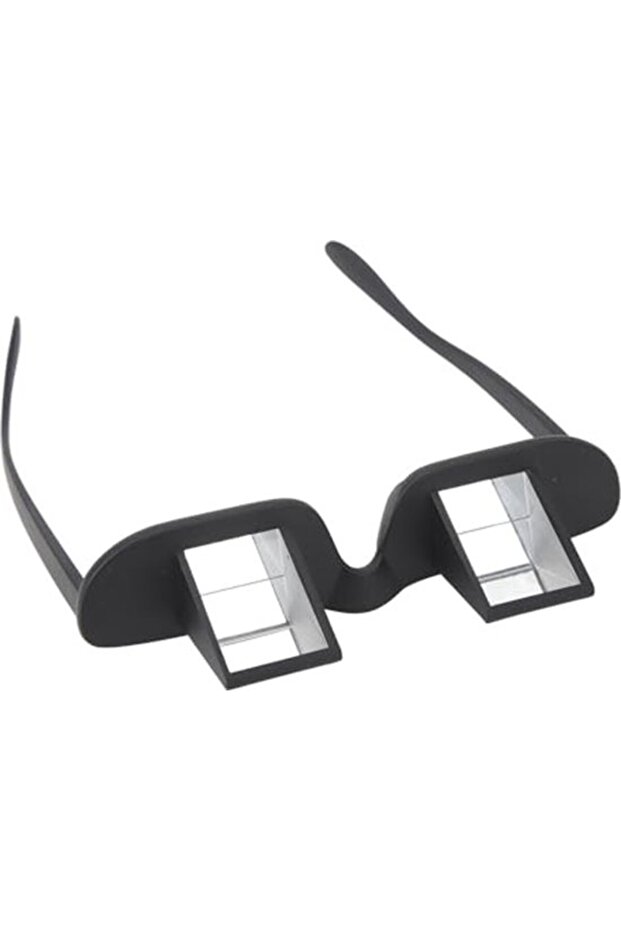 90-Degree Horizontal Prism Lazy Glasses, High-Definition Reclining Mirror Reading Glasses for Bed & Sofa