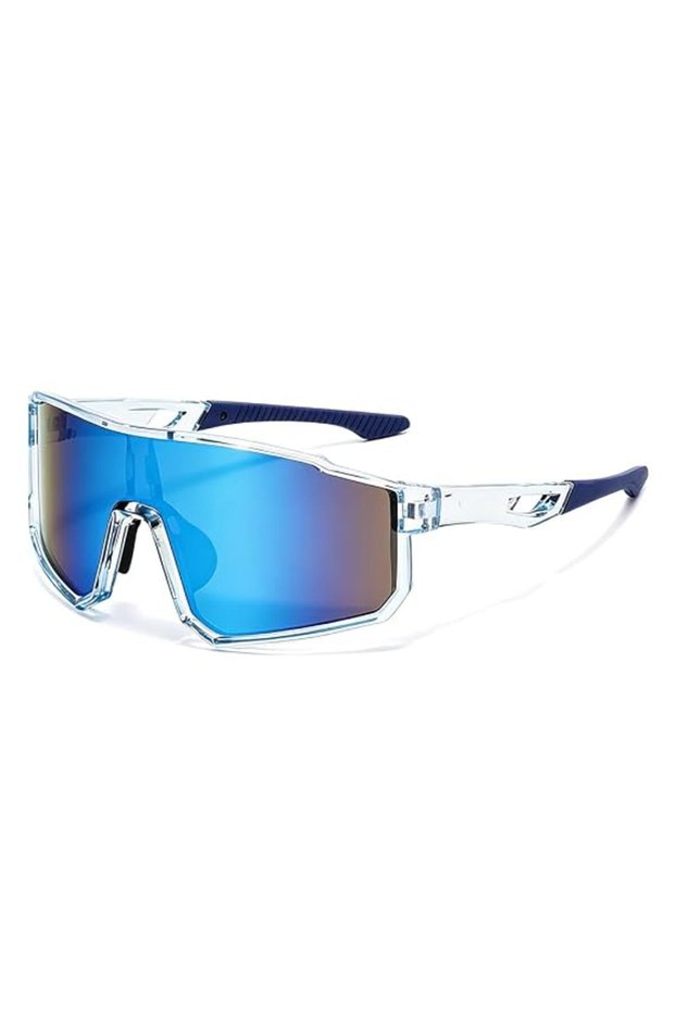 Unisex cycling sunglasses, UV400 photochromic polarized safety glasses, sports sunglasses (blue-light transmission)