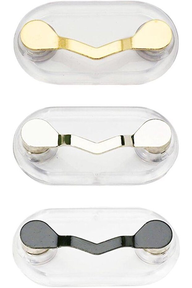 Magnetic glasses clip, 3-piece, portable glasses clip, glasses securing tool, creative glasses clip, card holder