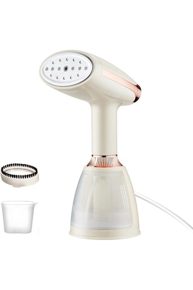 Hand Steamer - Garment Steamer - Wrinkle Remover - Fast Heating - 280 ml Tank - White