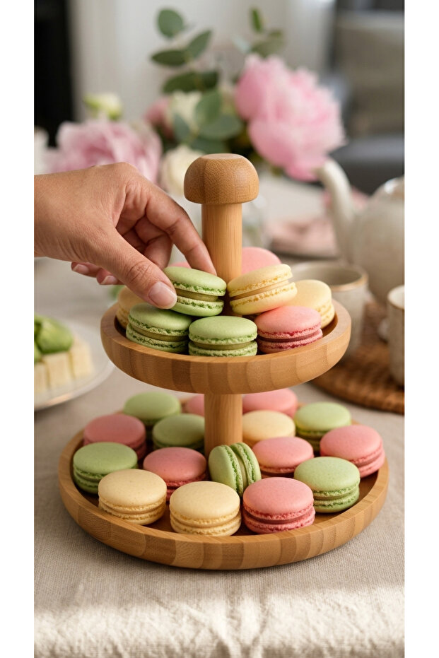 Mira 2-Tier Presentation Stand Small