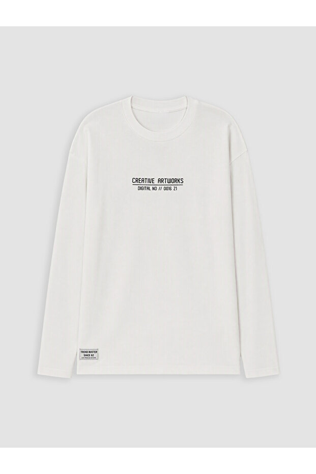 Lcw Kids Crew Neck Letter Printed Boys' T-Shirt