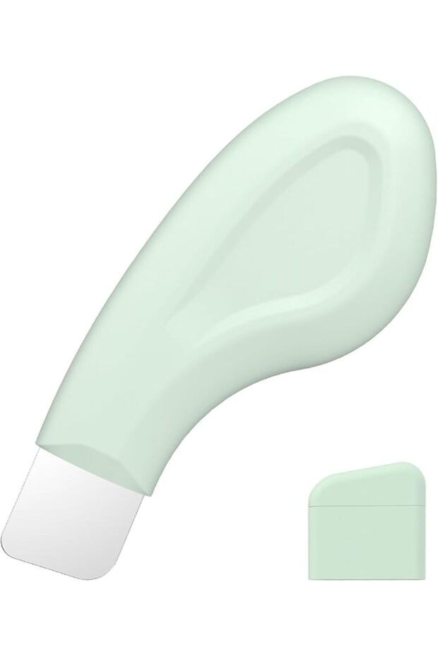 Remover Tool, Silicone Face Scraper for Deep Cleansing, Skin Scrubber Face Spatula, Nose Blac