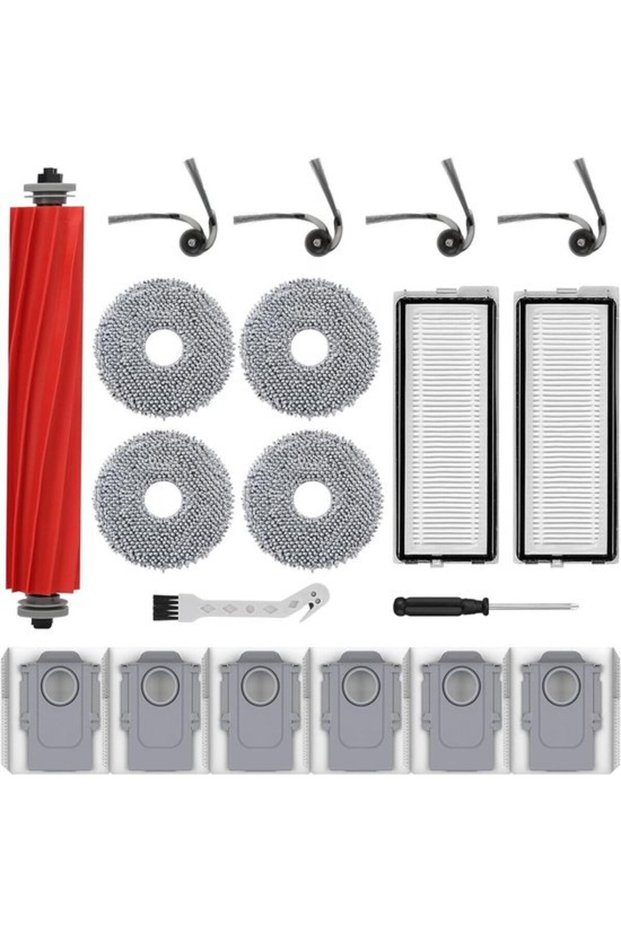 Replacement parts for Roborock QV 35A / QV 35S / QR 598 / QR 798 robotic vacuum cleaners
