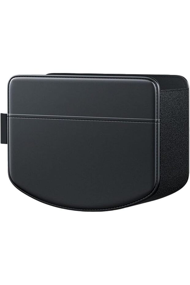 Foldable Car Door Storage Box Large Capacity Car Organizer Multi Functional Car Trash Can for Seat S