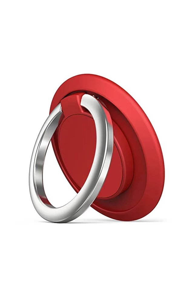 Red-1PCS 1/3PCS Universal 360° Rotatable Mini Finger Ring Holder Stand Magnetic Phone Grip for Mobil