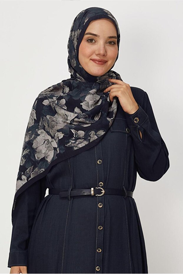 شال مودال منقوش 8653