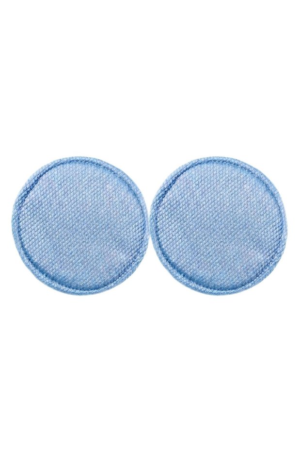 Robot Vacuum Cleaner Compatible 2-Pack Microfiber Surface Mop Cloth - Blue