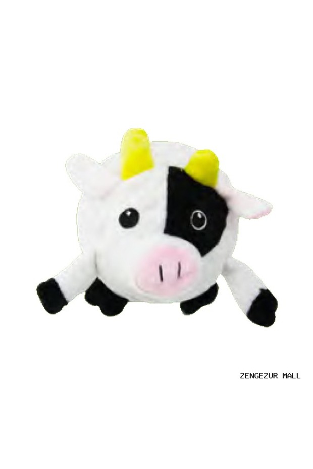 Zngzrmll Spiky Bouncing Ball Cow (03155) Dog Toy