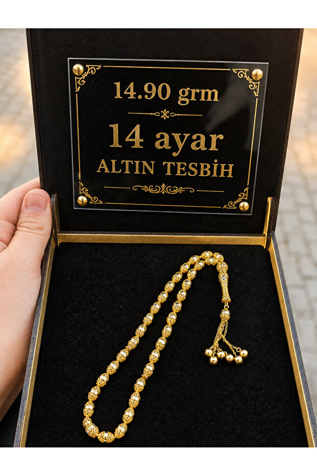 14 AYAR ALTIN TESBIH