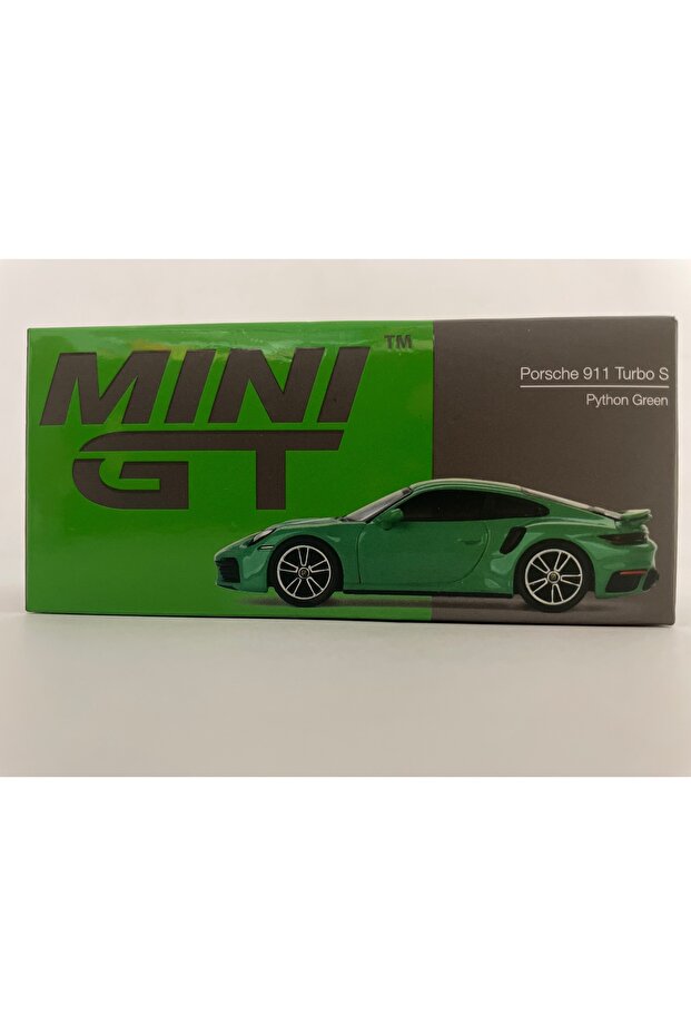 PORSCHE 911 TURBO S PYTHON GREEN