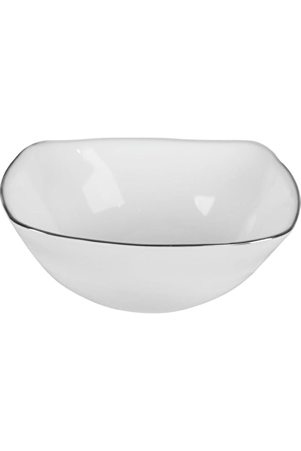 Harmony Opal Glass white 10.5'' bowl Square