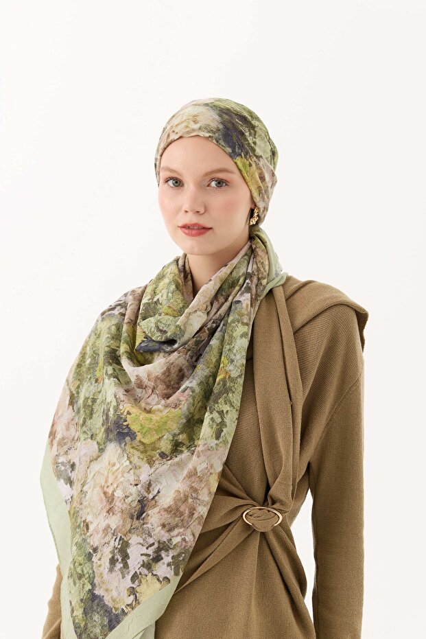 Bamboo Kraş Shawl 7038