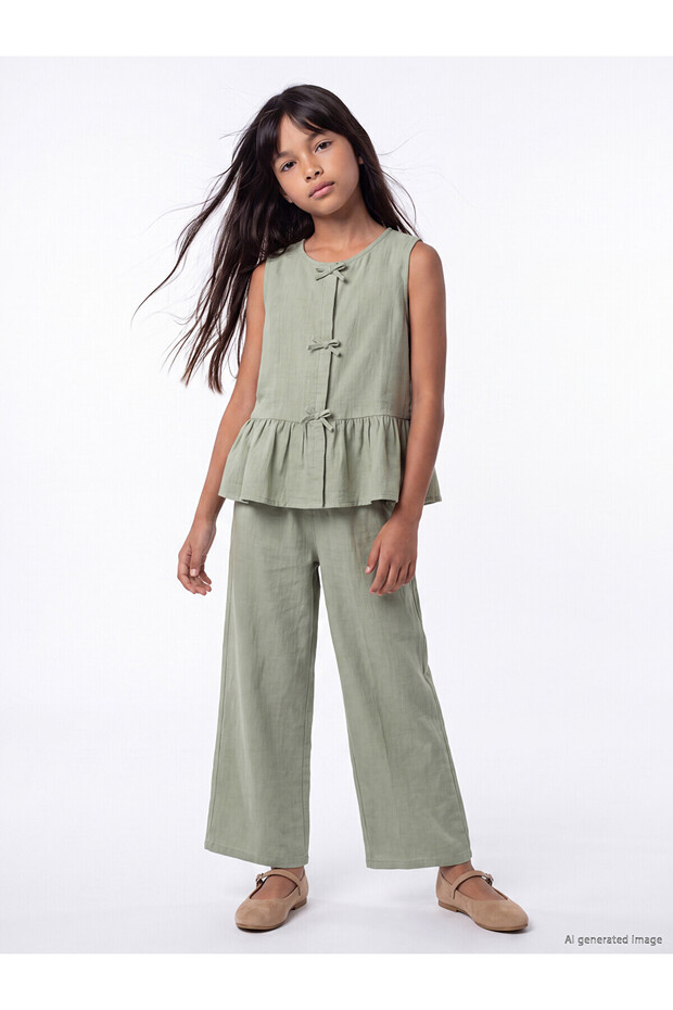Nevavm Wideleg Girls' Pants with a Difference