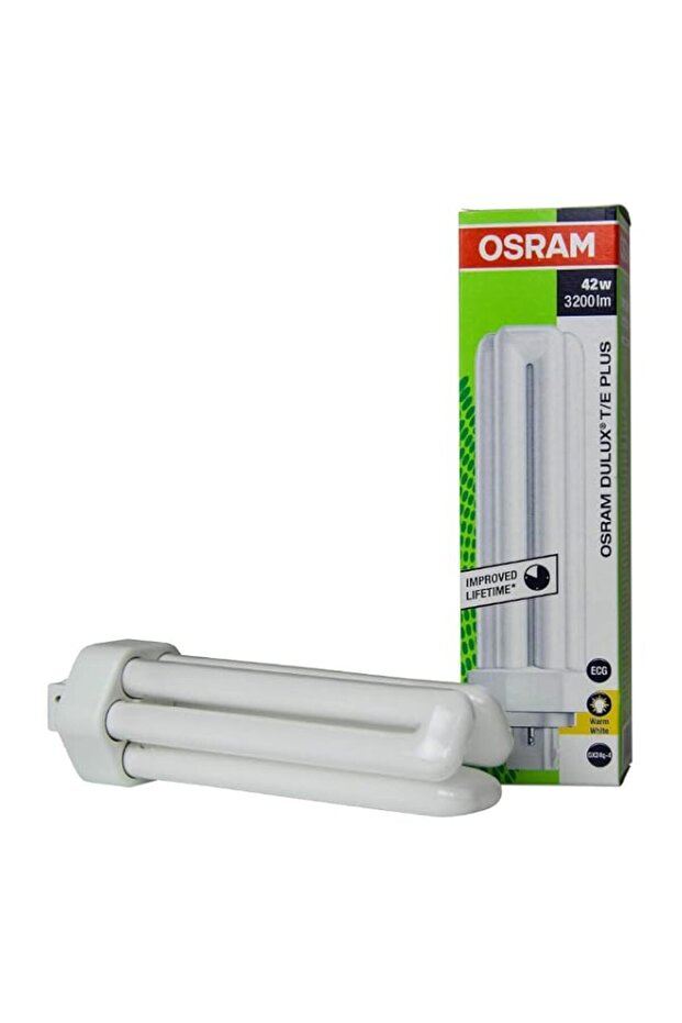 Osram Dulux T/E Plus 42w/830 Lumilux Light Bulb, Warm White