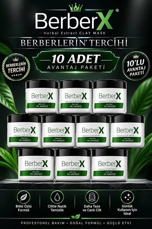 Professional Clay Mask Clay Mask 10-Pack Advantage 650 Gr X10