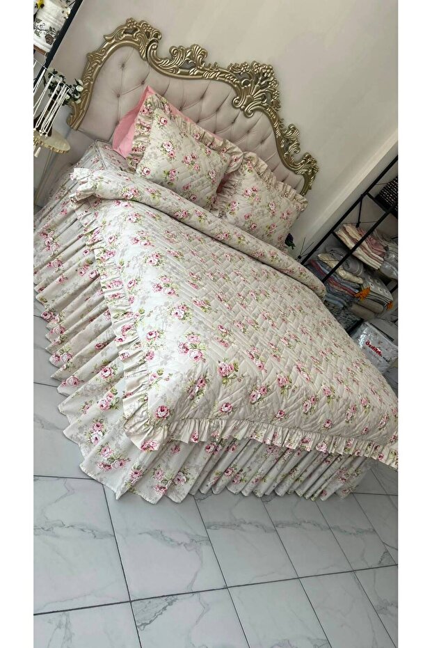 Multipurpose 4-Season Pique Set, Multipurpose Bedspread, Pique Set, Toast Pique Set