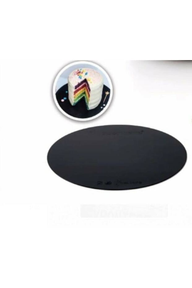 Black Flexible Cutting Board Round