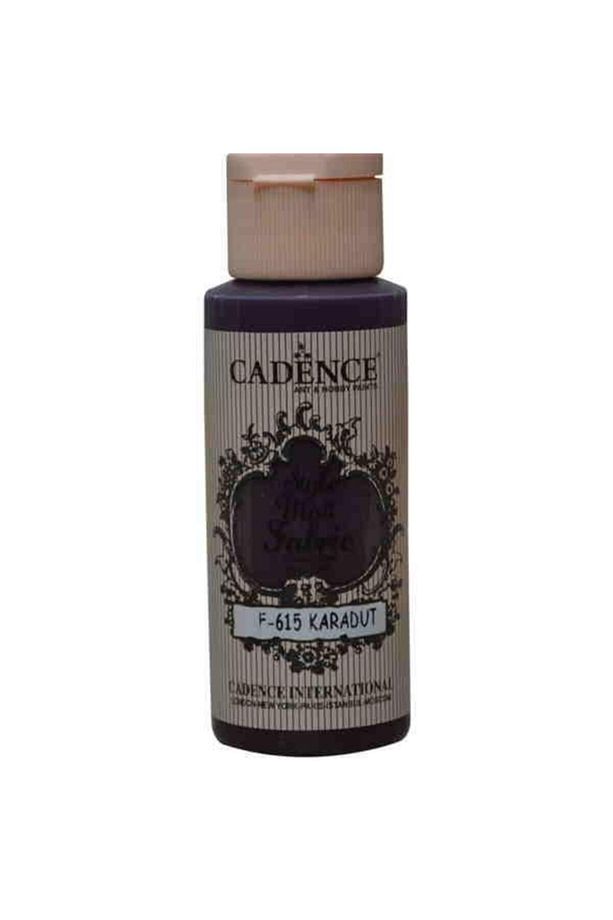 Style Matt Fabric Kumaş Boyası F-615 Karadut 59 ml - 1