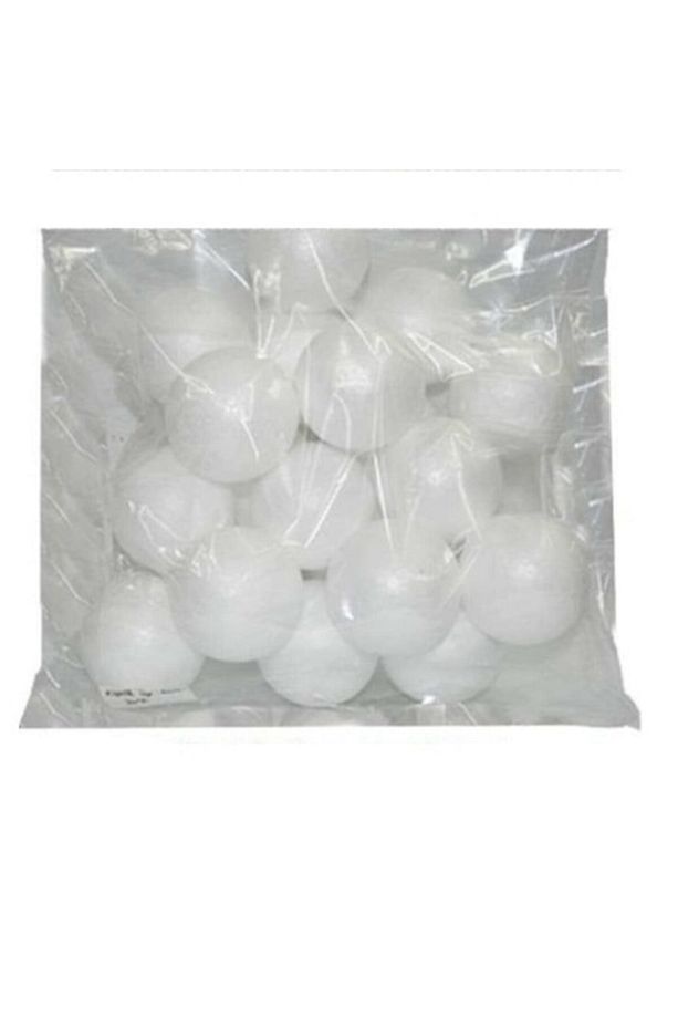 Foam Ball - Strafor Köpük Top 8 Cm. 12 Adet - 1