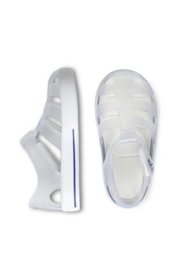 Детски сандали Star - бели - 4