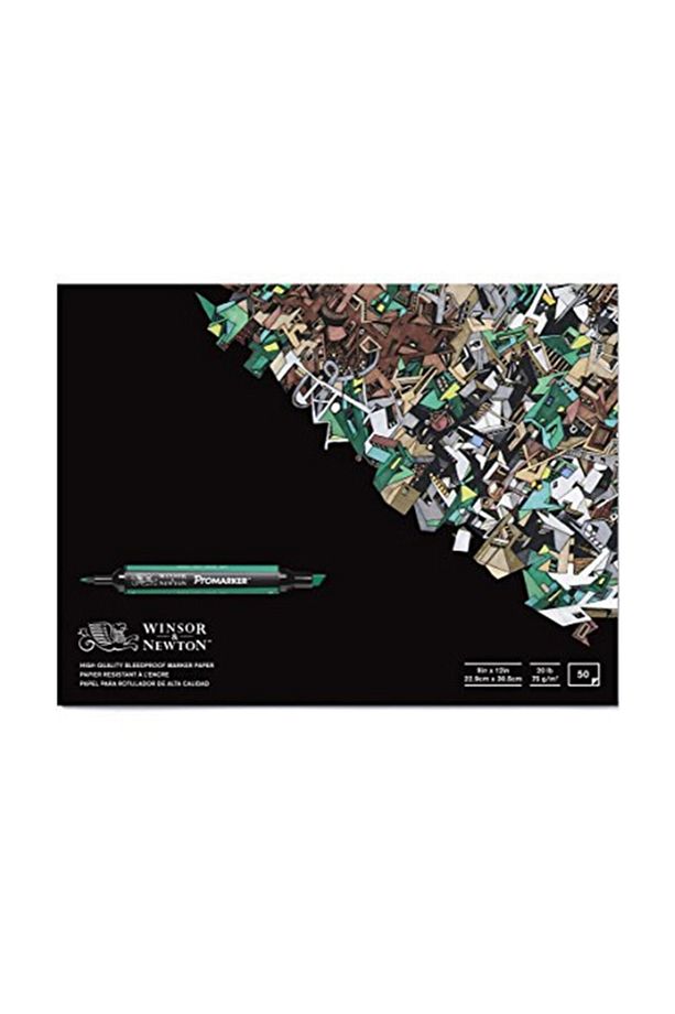 Winsor & Newton Marker Pad 22.9x30.5 - 75 Gr. - 50 Yaprak 5675099 - 1