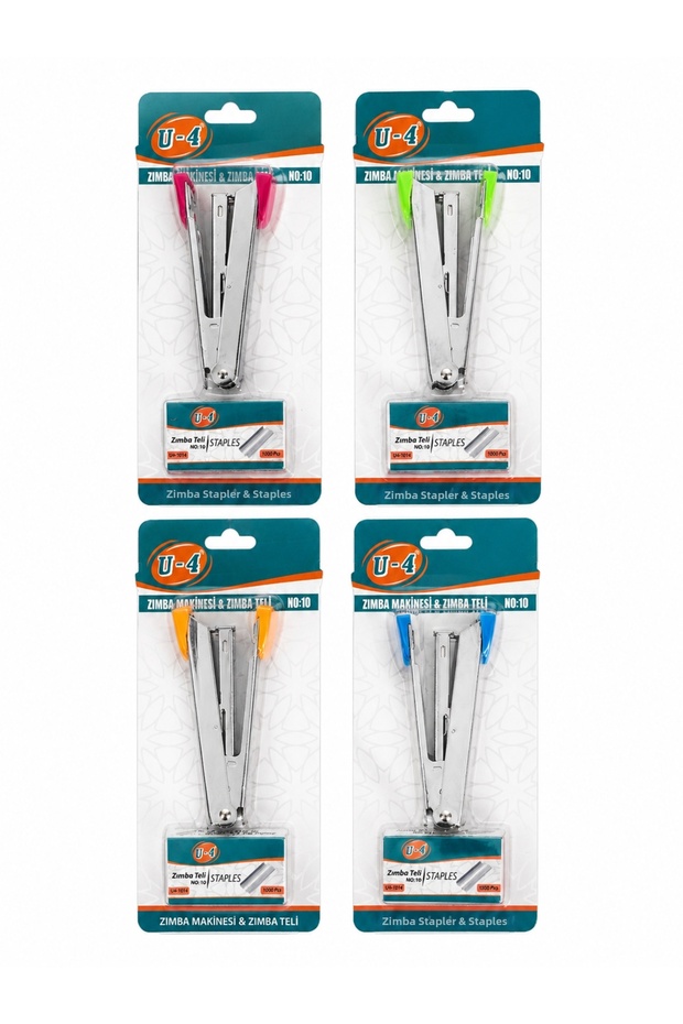 Metal Home Office School Stapler and Staple Set No:10