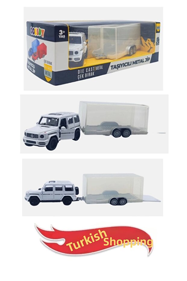 Carrier Metal Jip 1:36 Scale Pull and Drop Openable Doors