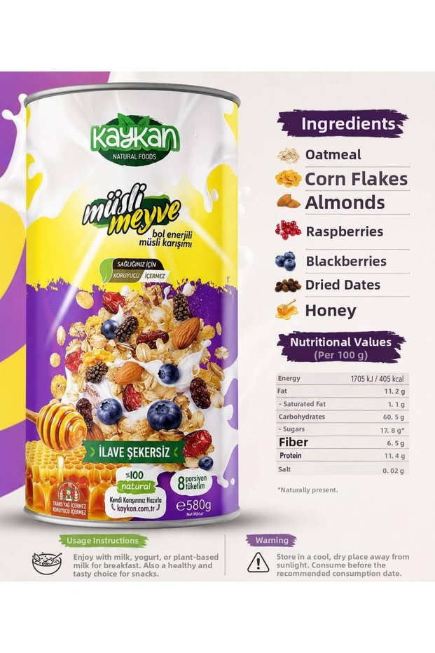 Muesli Fruit Special Mix Granola 580g