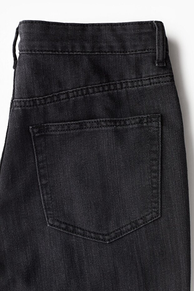 Baggy Flared Low Jeans - 2