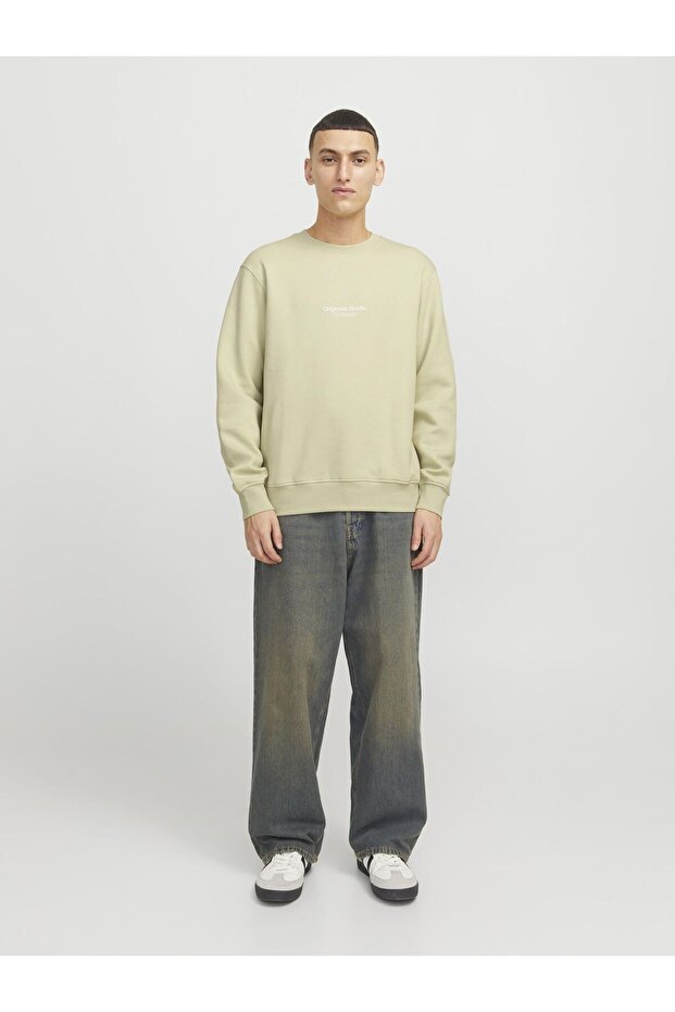 Bedruckter Pullover - 4