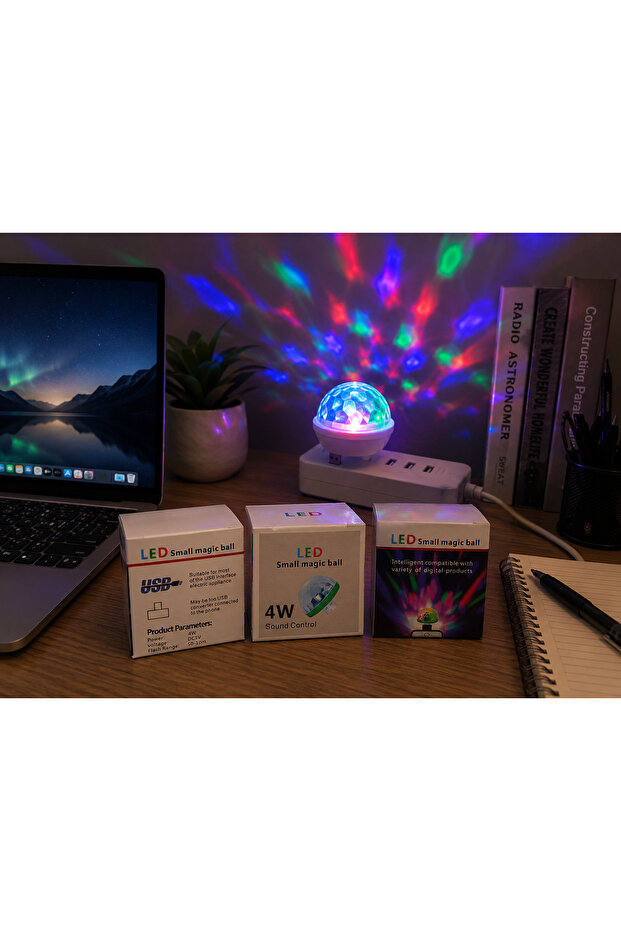 Mini Magic Light Ball - 6