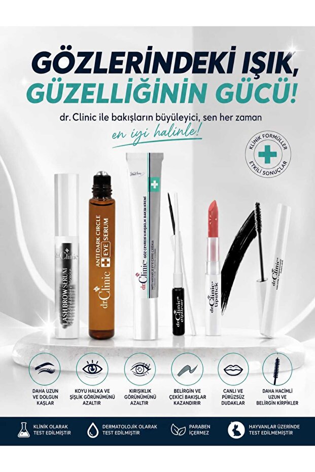 Eyebrow Eyelash Serum and Eye Care Serum Set