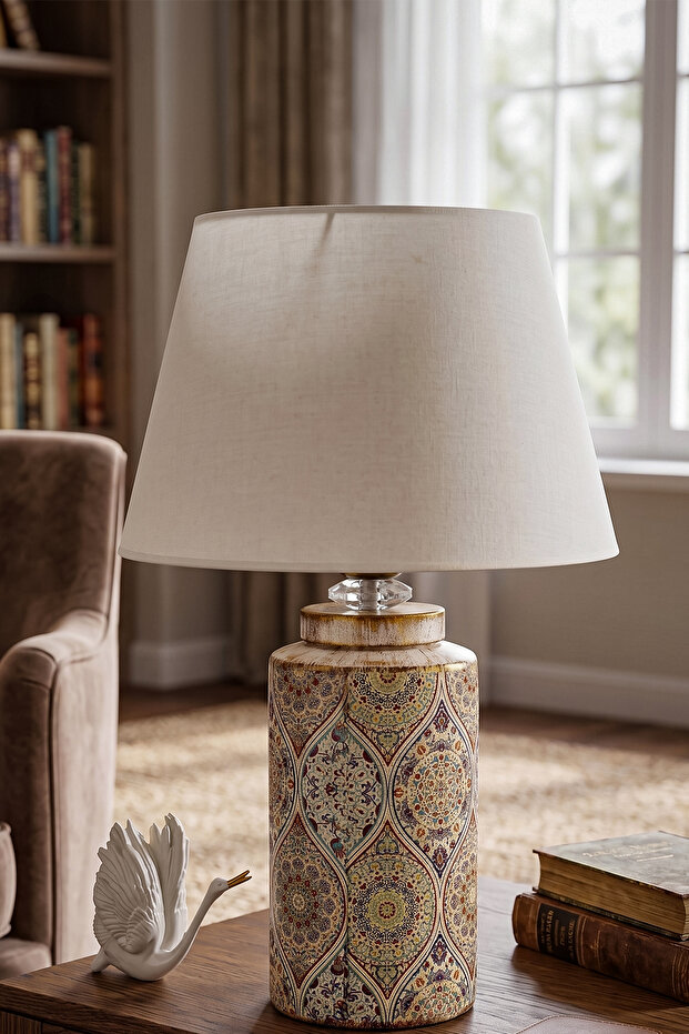 Damora Handmade Decorative Ceramic Table Lamp