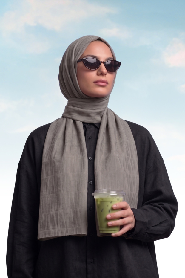 Cotton Aerobin Shawl Water Wave Series - Non-Slip Comfortable Use