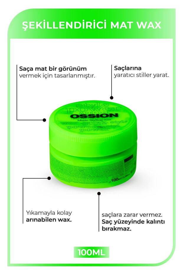 Mat Wax 100 ml - 3