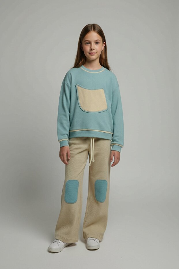 Unisex Children's 100% Cotton Top and Bottom Set
