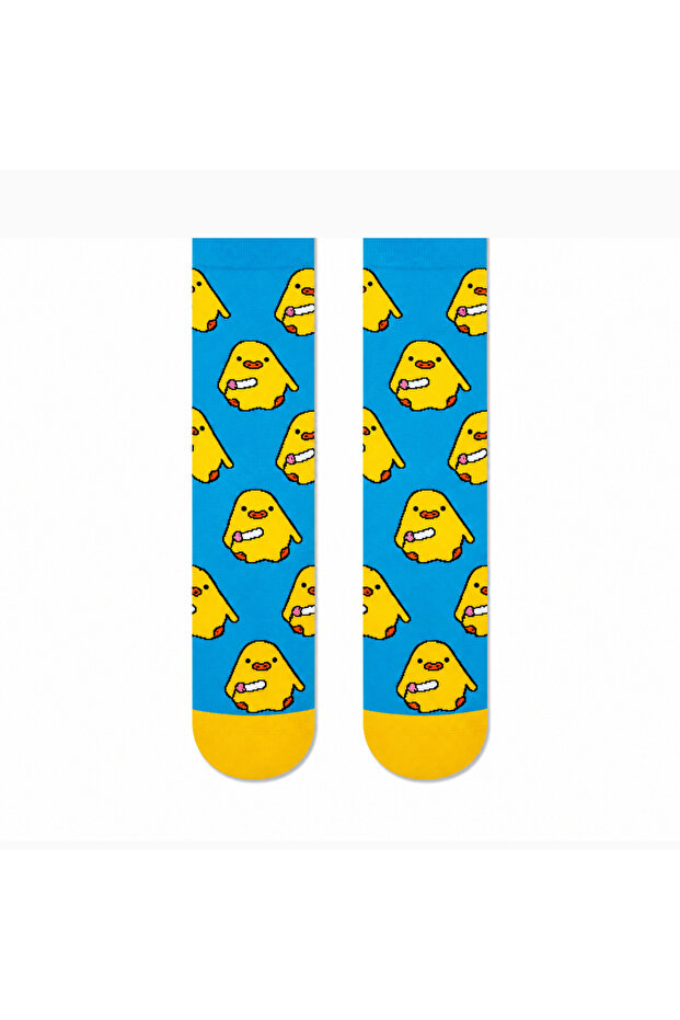 Killer Chick Patterned Colorful Socks - 3