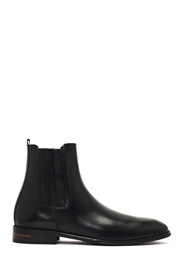 Men's Black Leather Chelsea Boots 25Wfd604618