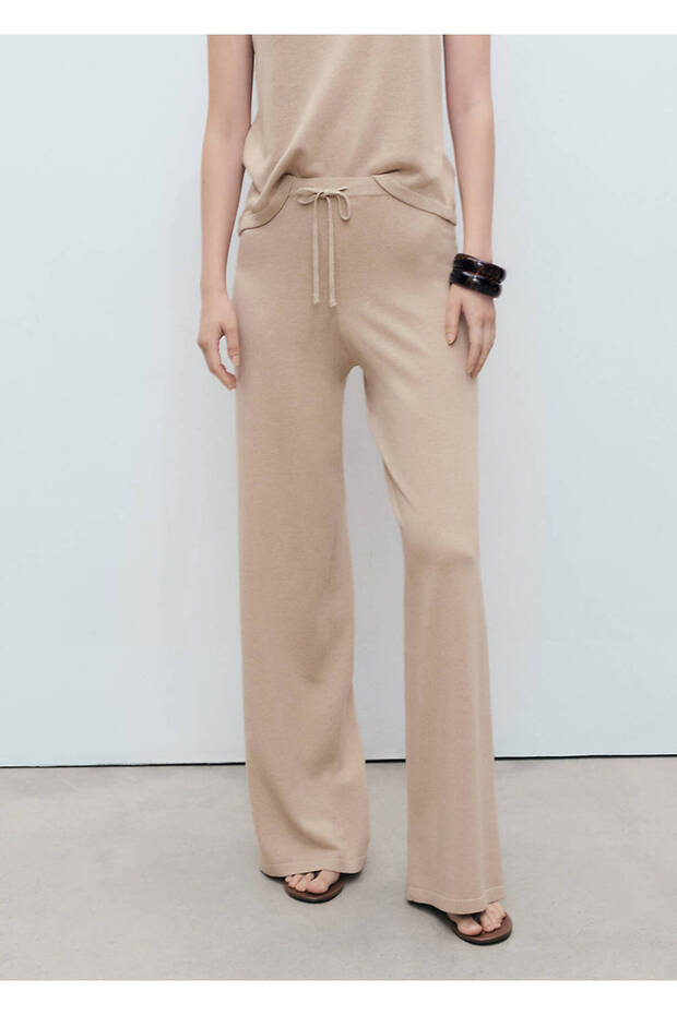 Cotton Linen Knitwear Pants