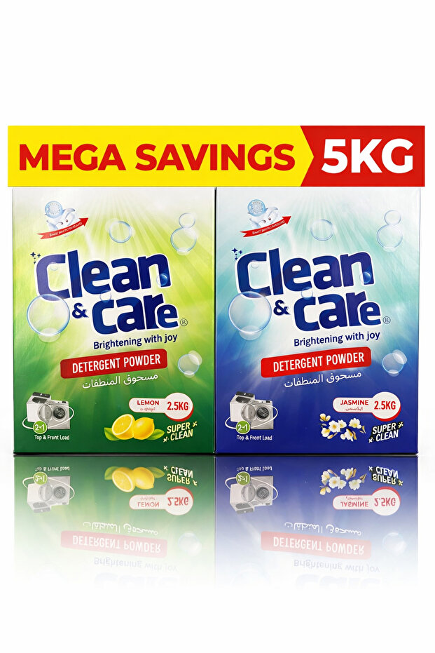 Laundry Detergent Powder 5kg Advanced Stain Removal Top & Front Load Machines