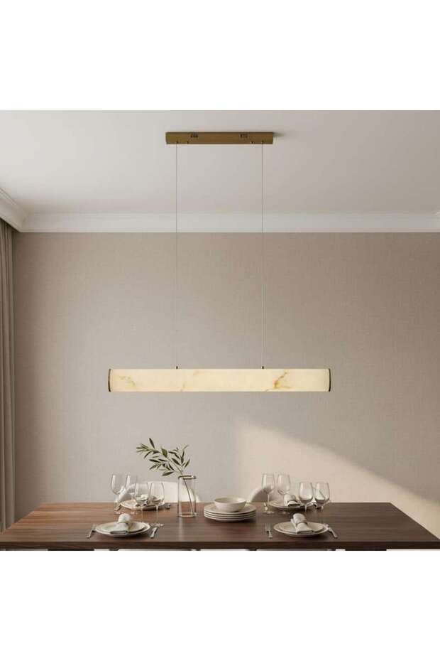 Cannary 40w Integrated Led Polyresin Pendant Lamp 150x150cm - White