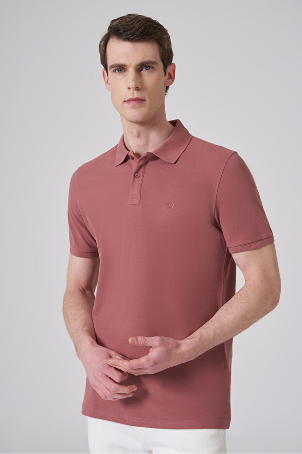 Ανδρικό μπλουζάκι Rose Basic Polo Neck Dynamic Fit - 3