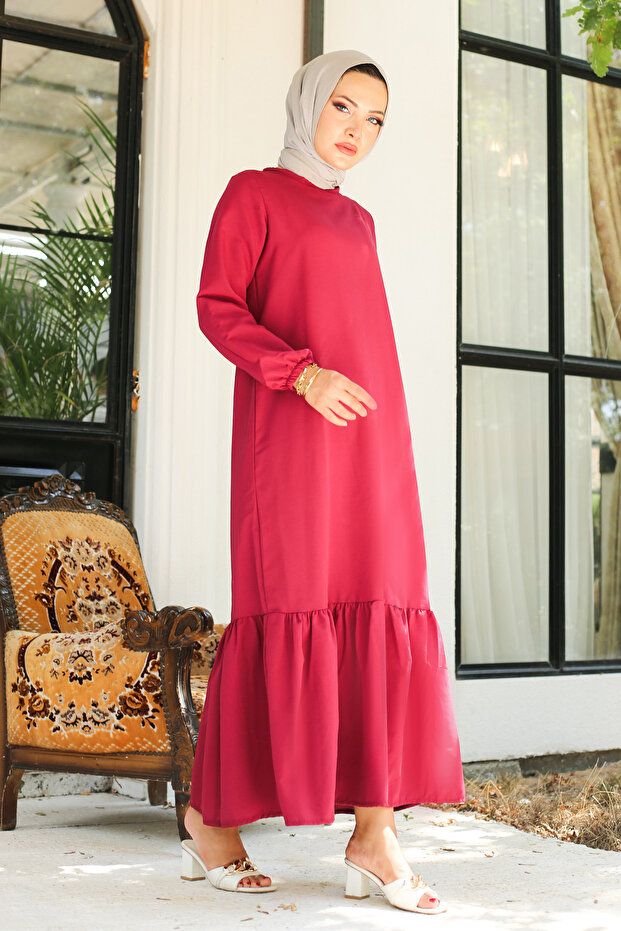 Dress Burgundy - 13202