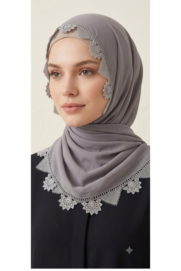 Needlepoint Grey Color Prayer Cloth