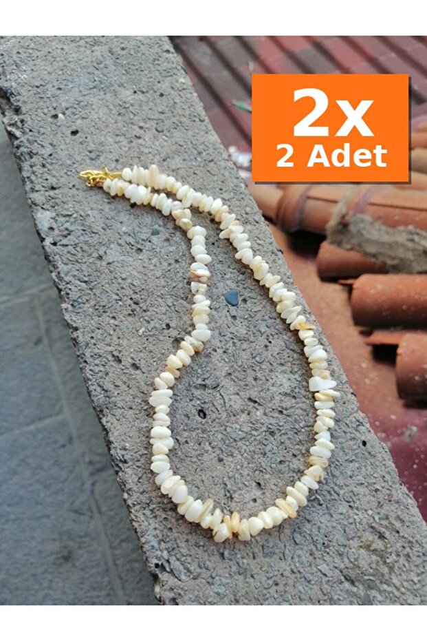 Necklace Glass Beads Elegant Gift