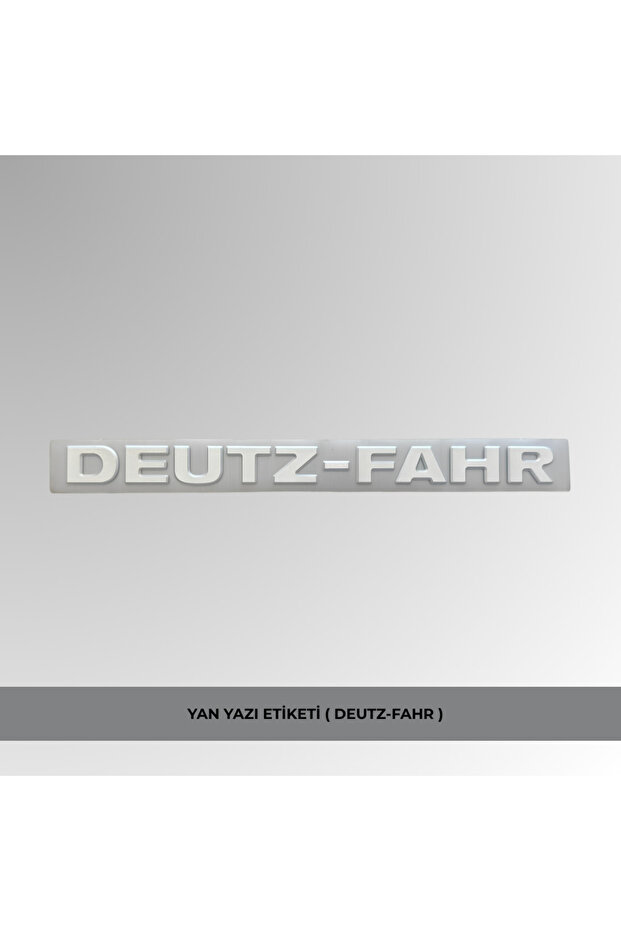 Same Deutz-Fahr Text Label (Deutz-Fahr)