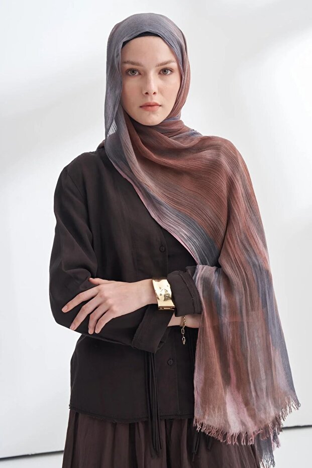 Organic Touch Blend Pattern Shawl