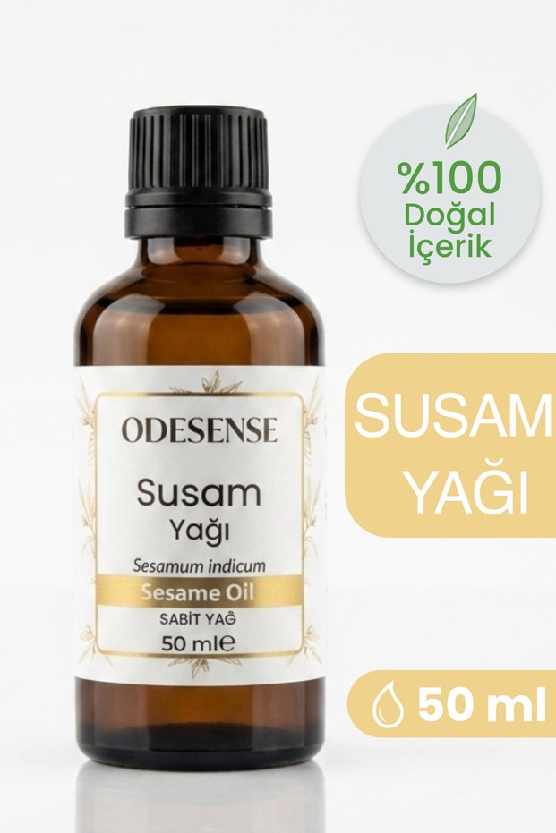 Sesame Oil 50 ml Cold Pressed 100% Natural and Pure Skin and Hair Care Oil Massage Oil